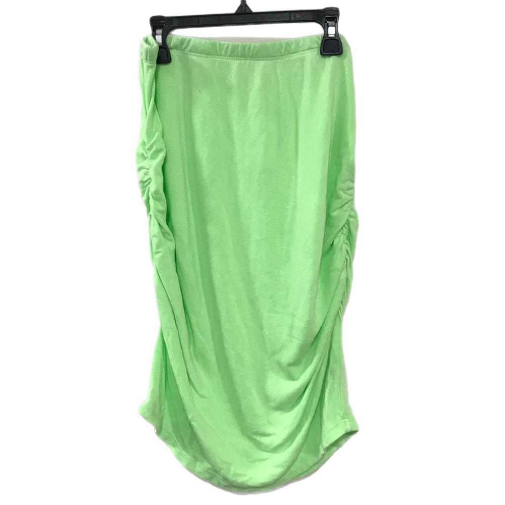 Sundry Neon Green Terry Sleeveless Tube Top
